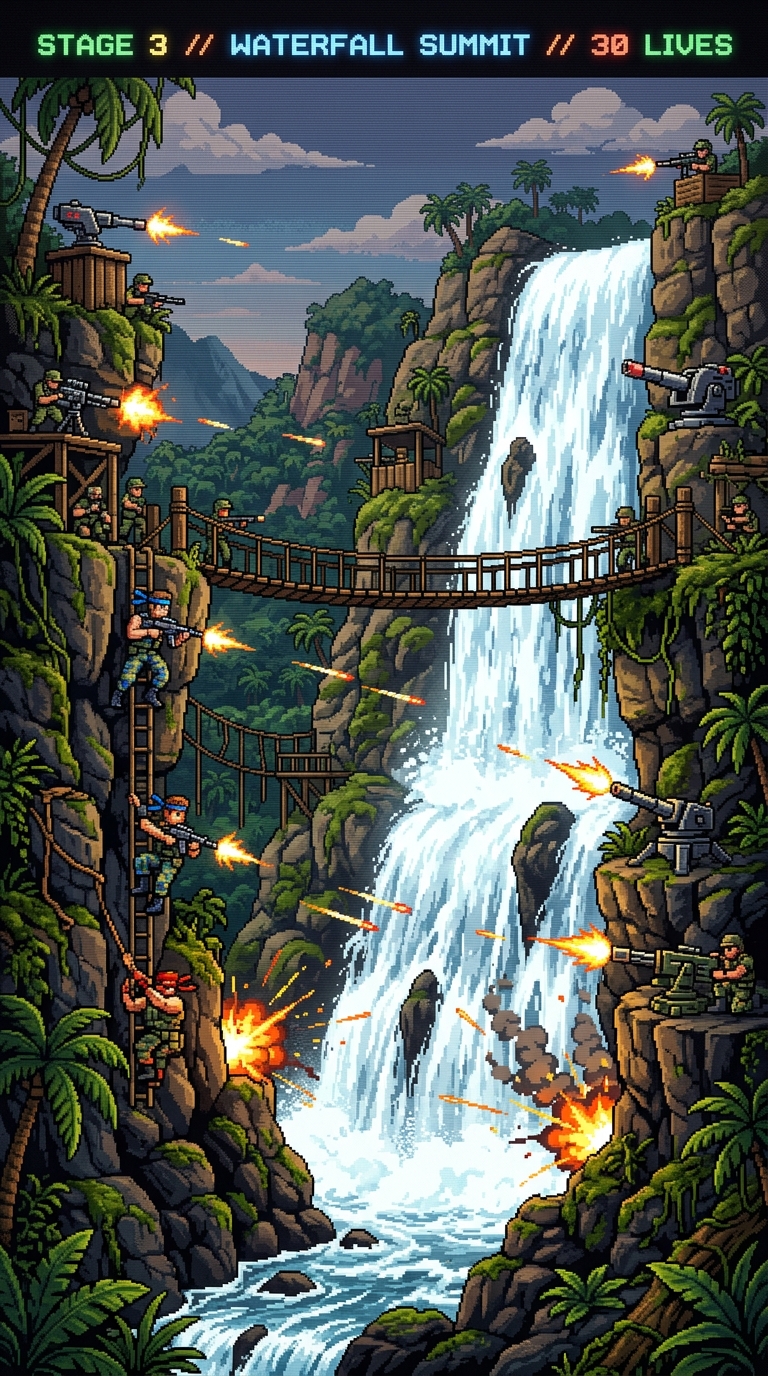 Waterfall Summit Poster